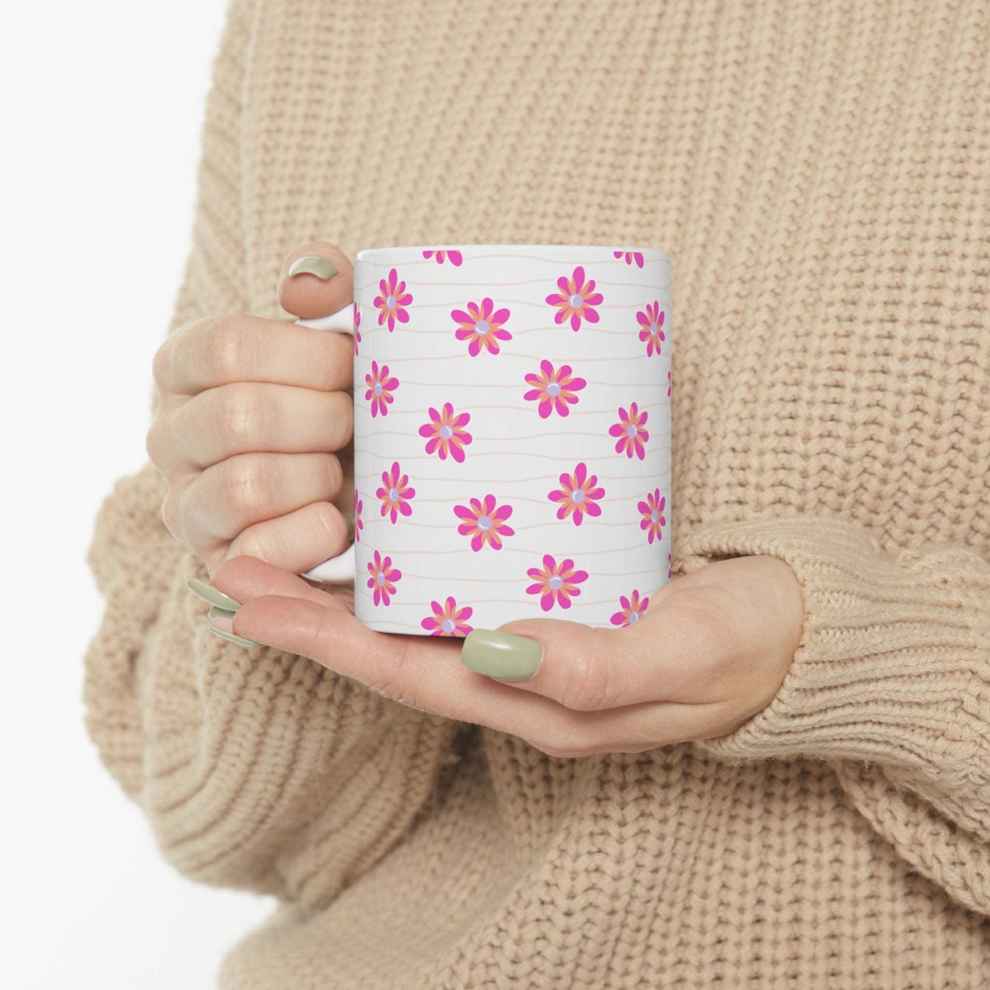 Floral mug 002