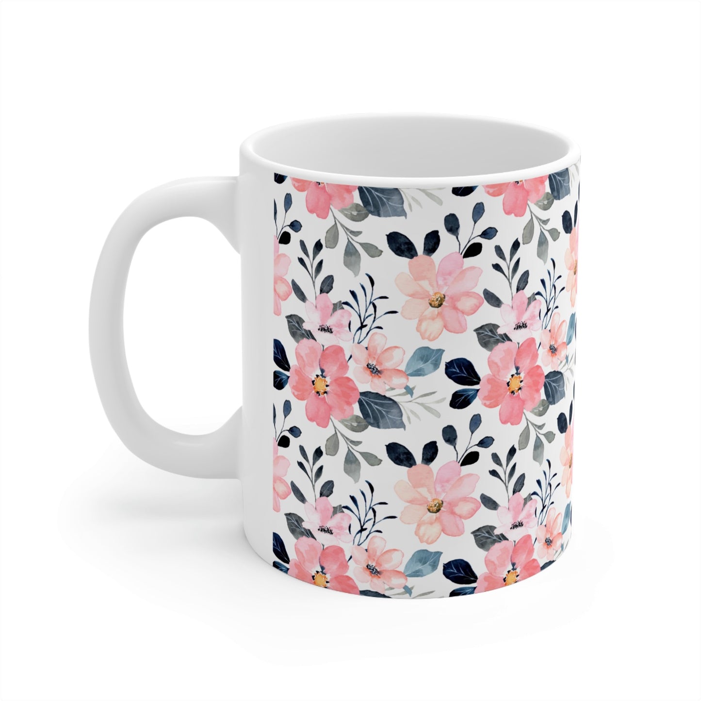 Floral mug 001 - zynaty