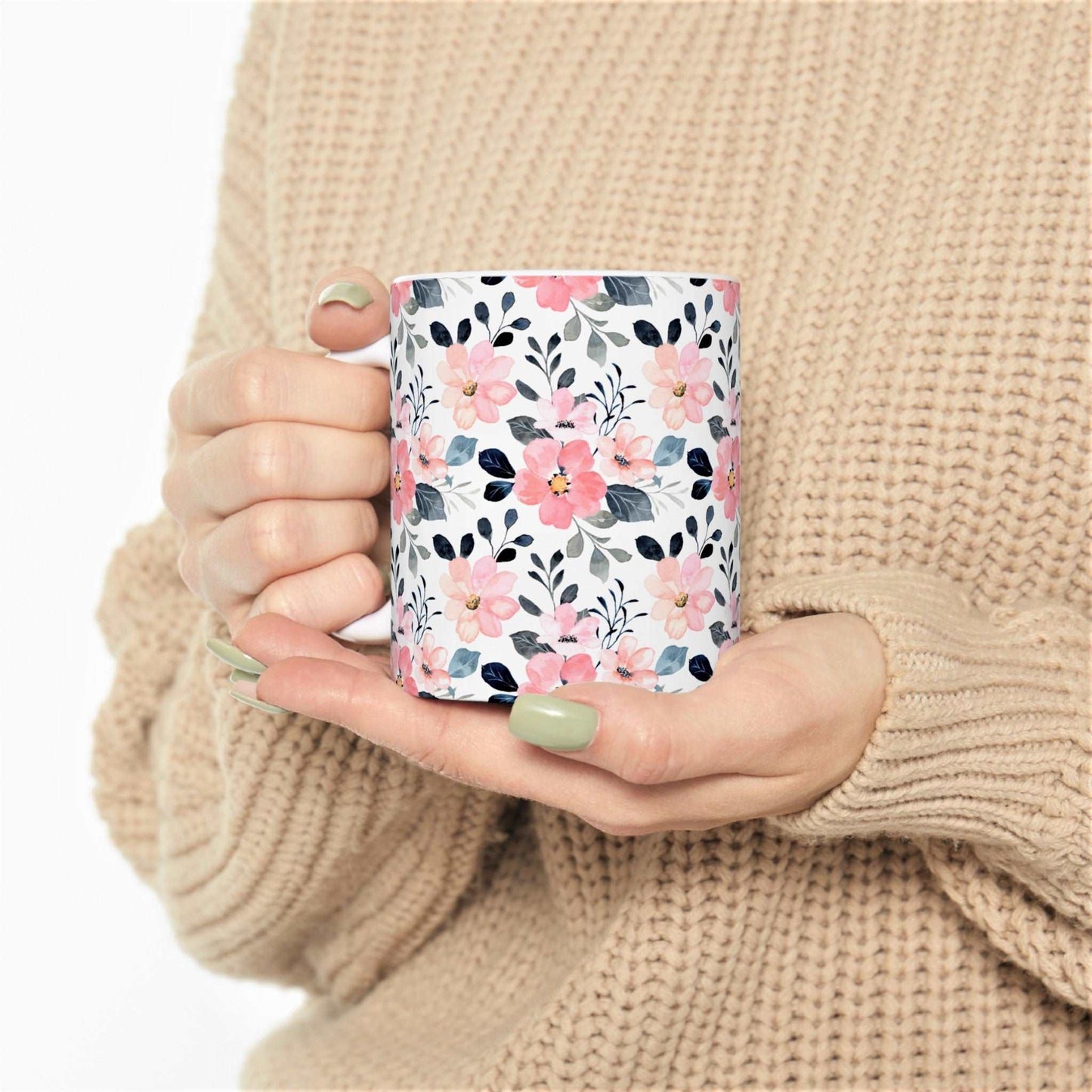 Floral mug 001