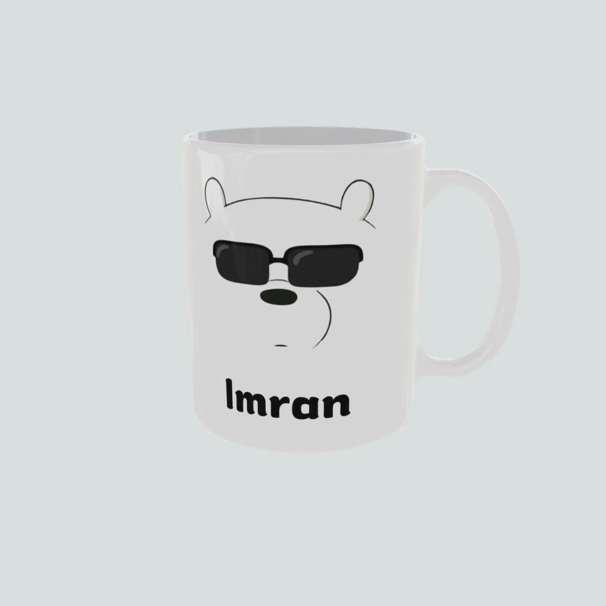 Cartoon name mug 004