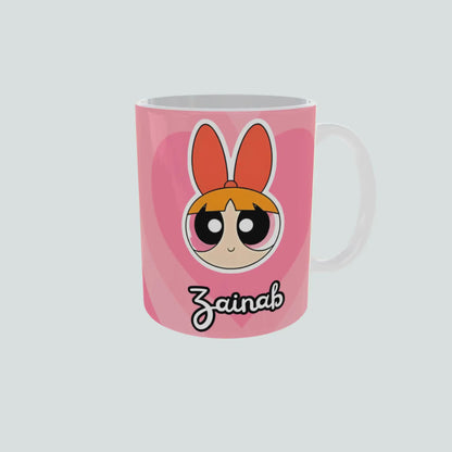 Cartoon name mug 006