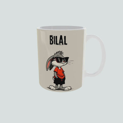 Cartoon name mug 003