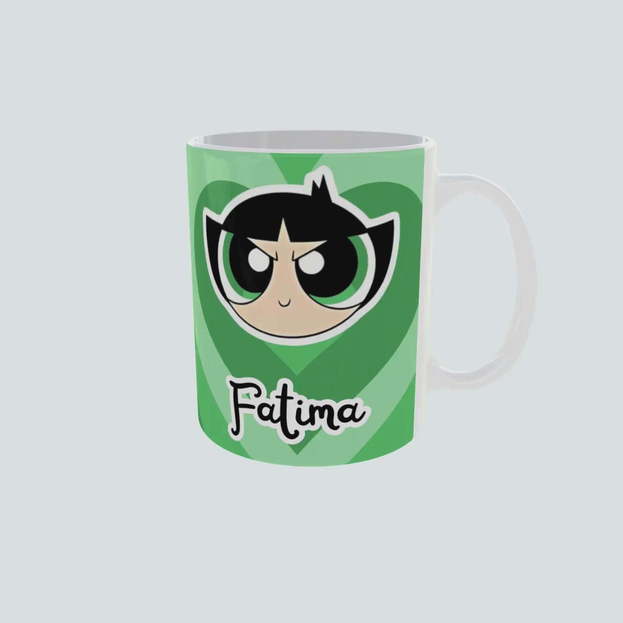 Cartoon name mug 008