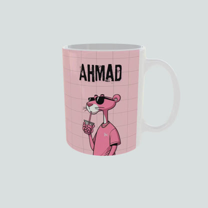 Cartoon name mug 002